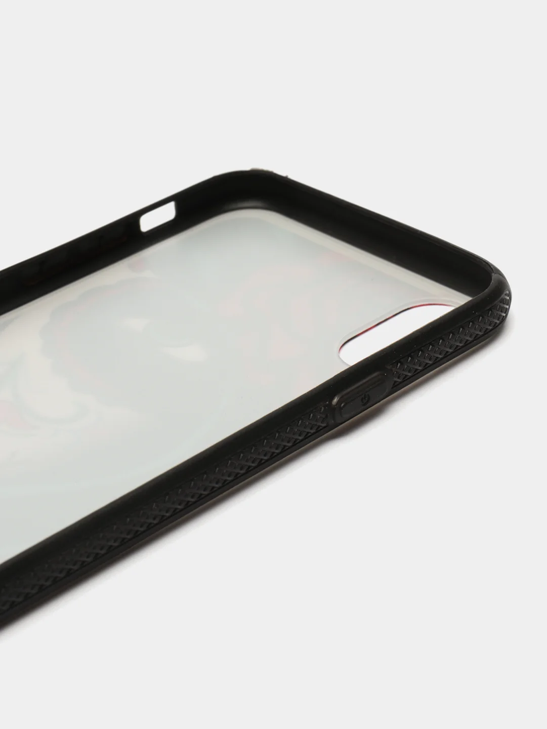 Белый чехол пластиковый на iPhone X / Xs, с рисунком