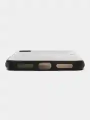 Белый чехол пластиковый на iPhone X / Xs, с рисунком
