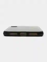 Желтый чехол пластиковый на iPhone X / Xs, с рисунком
