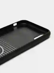 Хром чехол для iPhone X / Xs пластиковый со стразами