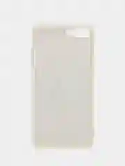 Голубой чехол для iPhone 7 Plus / 8 Plus плотный виниловый с рисунком