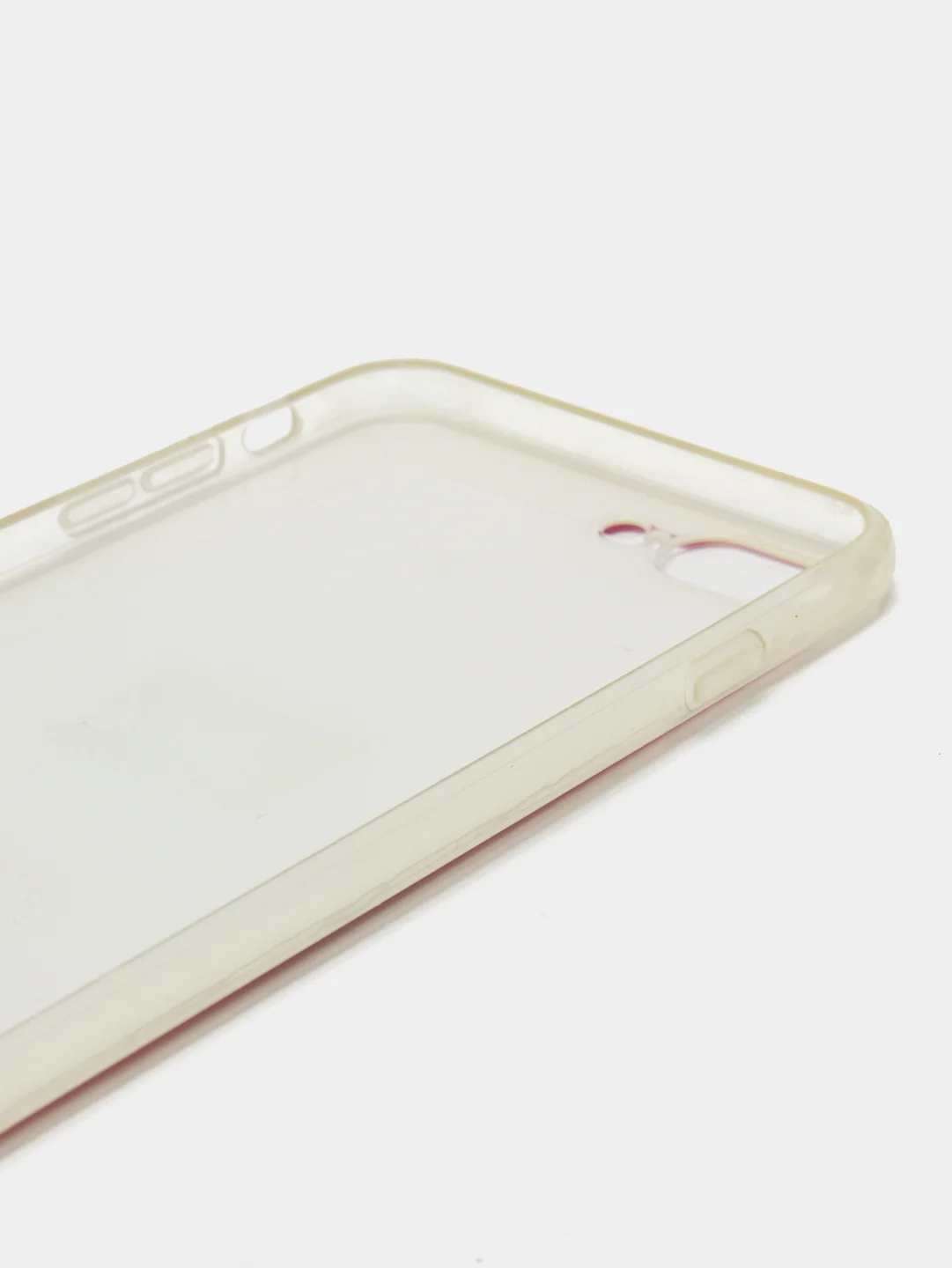 Голубой чехол для iPhone 7 Plus / 8 Plus плотный виниловый с рисунком