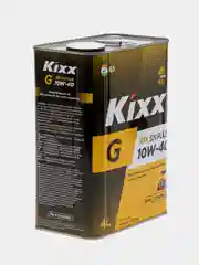 Масло моторное Kixx G SN Plus 10W-40 полусинтетическое, 4 л