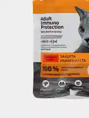 Корм влажный для кошек ProBalance "Immuno Protection", с говядиной в соусе, 25 х 85 г