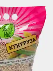 Наполнитель для грызунов, птиц, рептилий кукурузный  "Зверьё Моё" 1,5кг