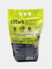 Наполнитель комкующийся "Котяра" с активированным углем для кошачьего туалета, 10л