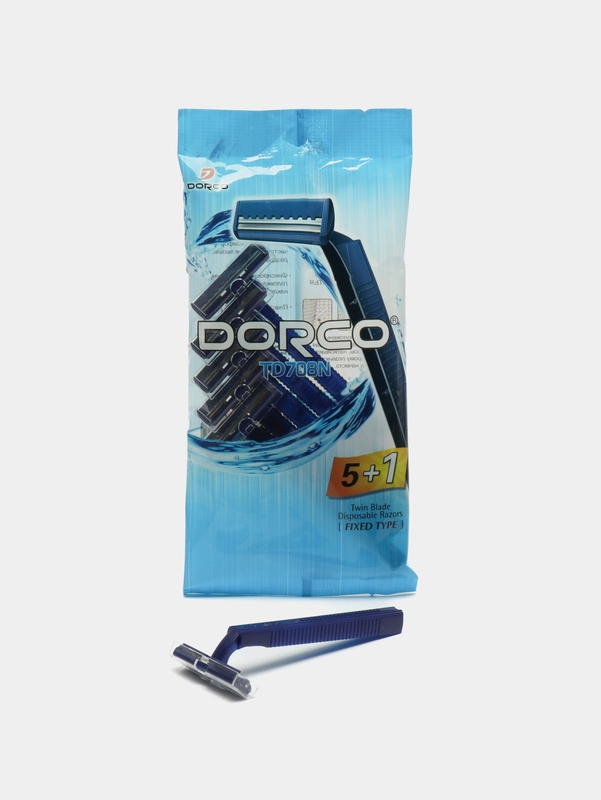 Станок для бритья Dorco TD708, 5+1 штука