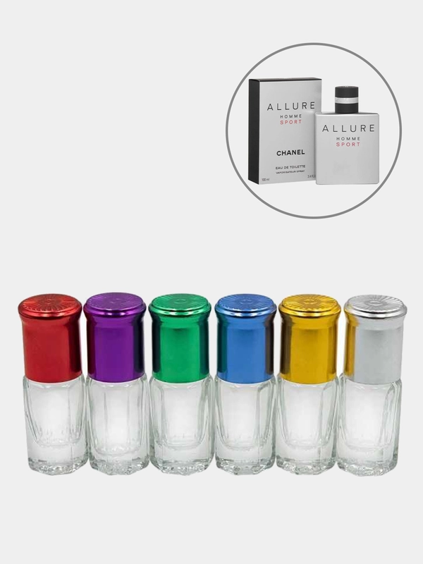 Парфюм концентрат по мотивам Chanеl Allure Homme Sport шанeль аллюр спорт, масляные духи