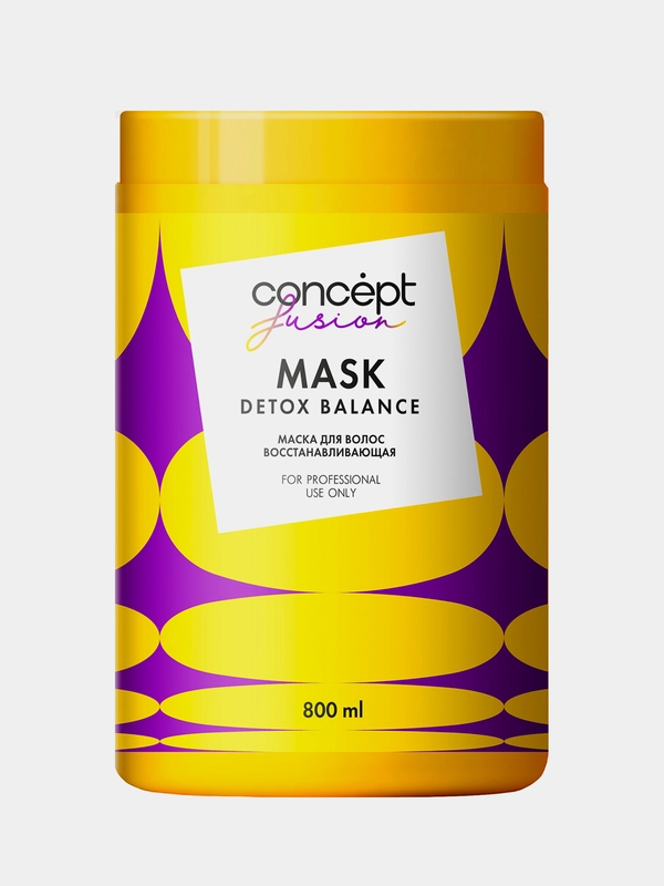 Concept Fusion Маска  восстанавливающая Detox Balance, 800мл