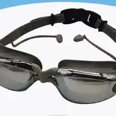 Черный очки для плавания, с берушами