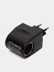 Адаптер питания 220V/12V с гнездом прикуривателя