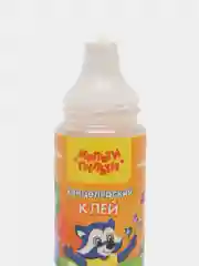 Желтый клей канцелярский Мульти-Пульти, с силиконовым аппликатором, 35 мл