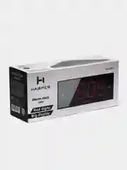 Цифровые настольные часы Harper HCLK-2042, с будильником и встроенным радио