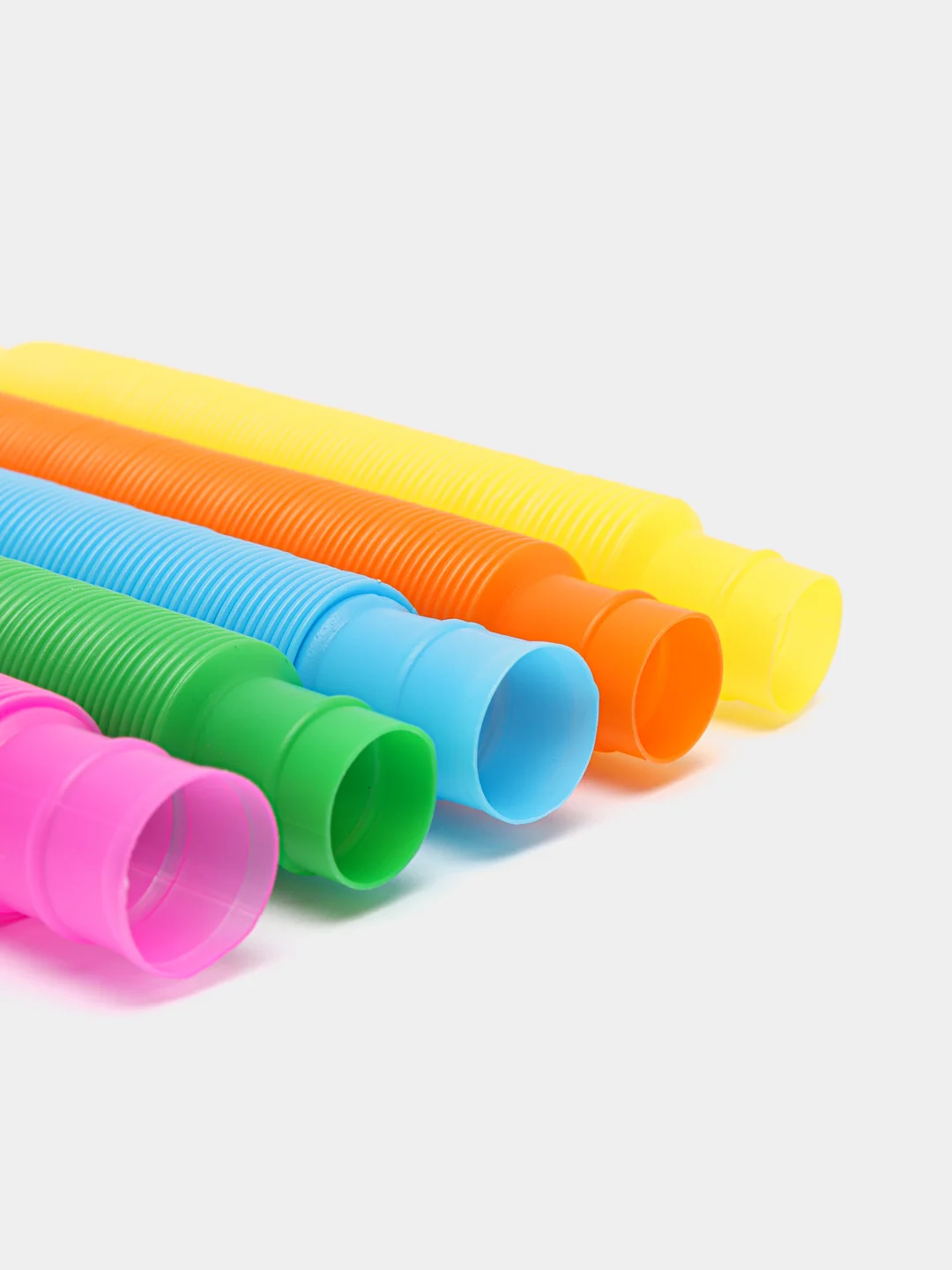 Прозрачный трубка антистресс, Pop tubes, Поп ит трубка, Игрушка антистресс, Трубка гофра для детей