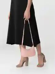 Розовый сумка женская, через плечо