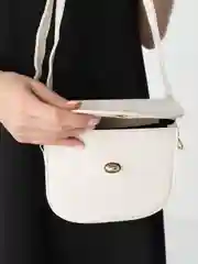 Белый сумка женская, через плечо, из экокожи
