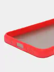 Красный чехол Huawei Nova Y70, Хуавей Нова У70 пластиковый, матовый, с цветными кнопками