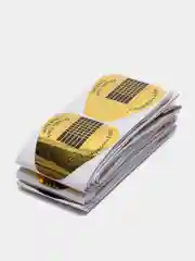 Золотой формы для наращивания ногтей, 10, 50, 100, 500 штук