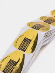 Золотой формы для наращивания ногтей, 10, 50, 100, 500 штук