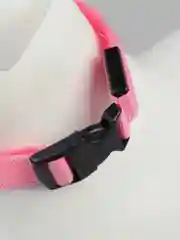 Розовый светящийся ошейник на usb,батарее,ошейник для собак,кошек,животных