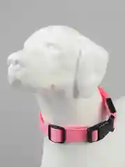 Розовый светящийся ошейник на usb,батарее,ошейник для собак,кошек,животных