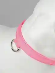 Розовый светящийся ошейник на usb,батарее,ошейник для собак,кошек,животных