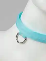 Голубой светящийся ошейник на usb,батарее,ошейник для собак,кошек,животных