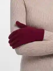 Бордовый перчатки