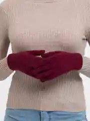 Бордовый перчатки