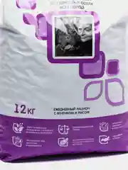 Сухой корм Наша Марка для собак всех пород, гипоаллергенный, с ягнёнком и рисом, 12 кг