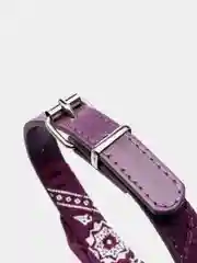 Фиолетовый ошейник-бандана для животных, 7 цветов