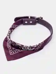Фиолетовый ошейник-бандана для животных, 7 цветов