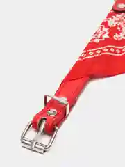 Красный ошейник-бандана для животных, 7 цветов