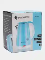 Электрический чайник Bonaffini ELK-0002, 1,8 л, 1500 Вт, диск, бирюзовый