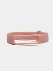 Бежевый ремешок силиконовый для браслета Xiaomi Mi Band 5, 6, 7