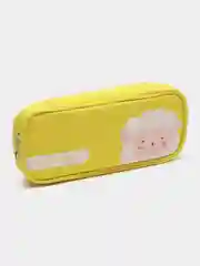 Желтый пенал школьный