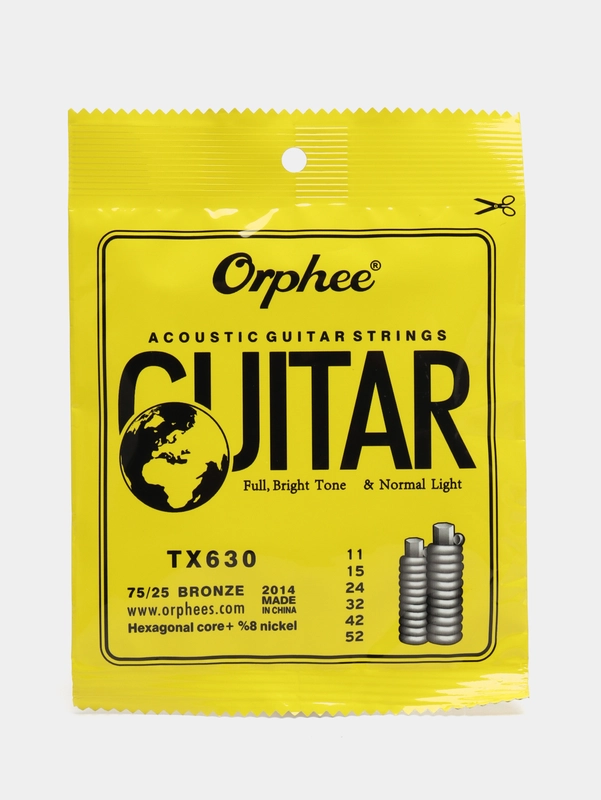Струны для акустической гитары Orphee TX630