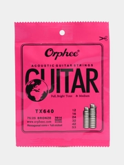 Струны для акустической гитары Orphee TX640