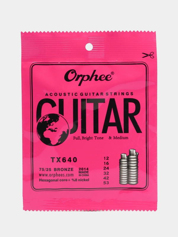Струны для акустической гитары Orphee TX640