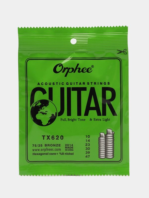 Струны для акустической гитары Orphee TX620