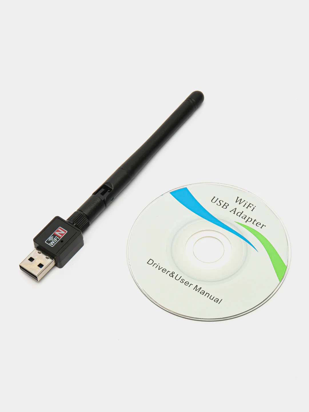 Бирюзовый wi-fi адаптер, беспроводной
