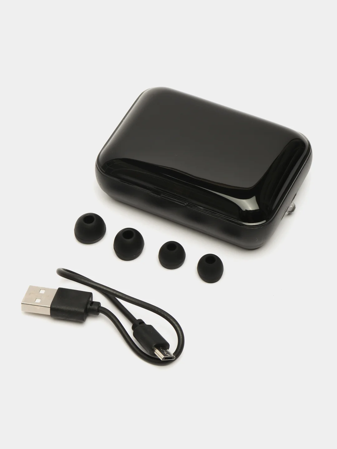 Черный беспроводные наушники F9, с Power Bank