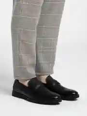 Черный мужские мокасины