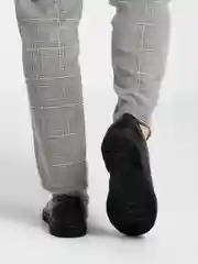 Черный мужские мокасины
