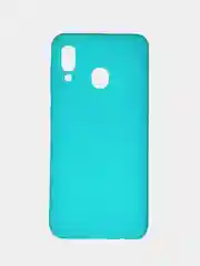 Бирюзовый чехол Samsung Galaxy A20 / A30, Самсунг Галакси А20 / А30 силиконовый цветной матовый