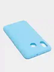Голубой чехол Samsung Galaxy A20 / A30, Самсунг Галакси А20 / А30 силиконовый цветной матовый