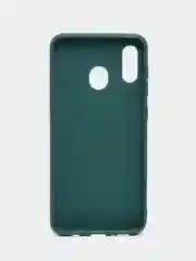Зеленый чехол Samsung Galaxy A20 / A30, Самсунг Галакси А20 / А30 силиконовый цветной матовый