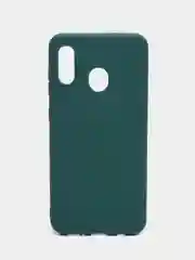 Зеленый чехол Samsung Galaxy A20 / A30, Самсунг Галакси А20 / А30 силиконовый цветной матовый