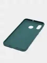 Зеленый чехол Samsung Galaxy A20 / A30, Самсунг Галакси А20 / А30 силиконовый цветной матовый