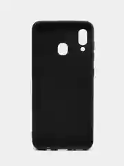 Черный чехол Samsung Galaxy A20 / A30, Самсунг Галакси А20 / А30 силиконовый цветной матовый